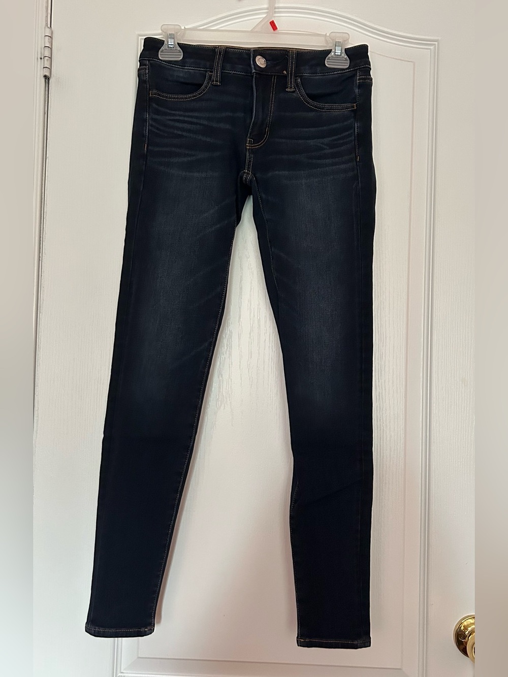 💜 American Eagle Outfitters Dark Blue Skinny Jegging
